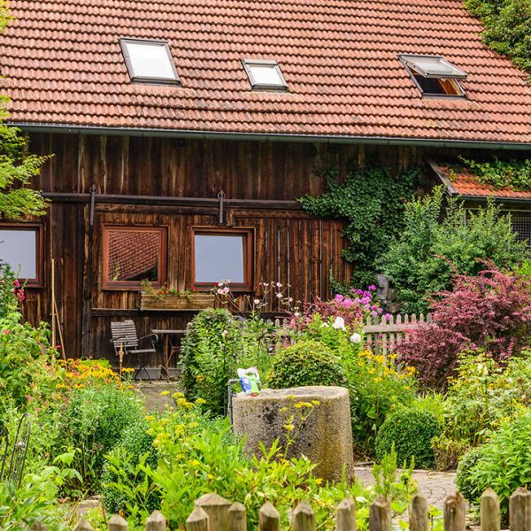 Garten im Pferdehof Bayern Oedhof