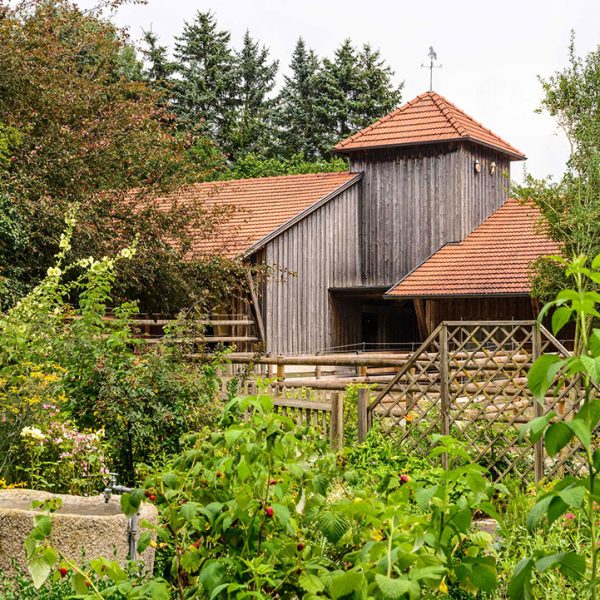 Garten im Pferdehof Bayern Oedhof